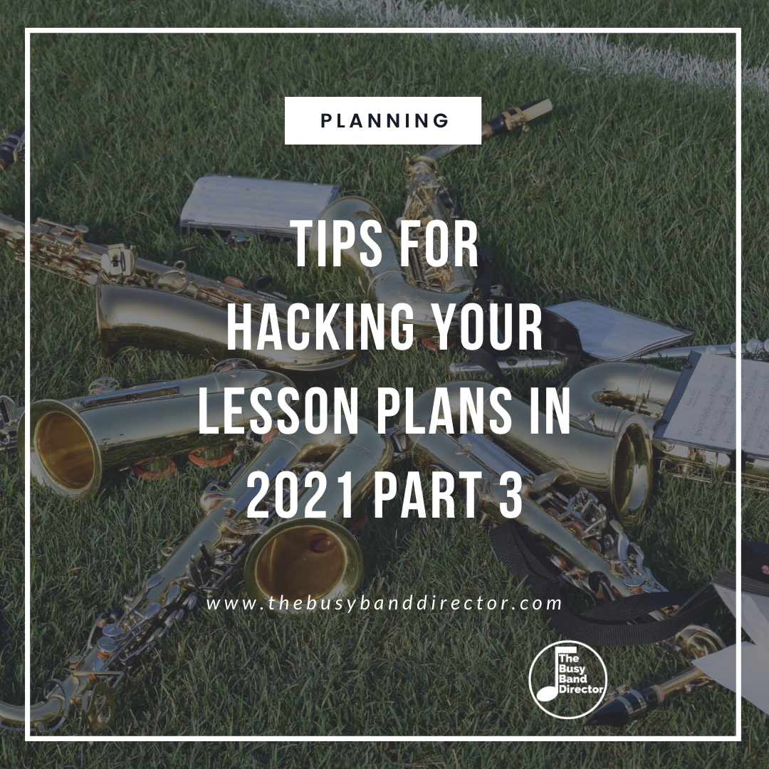 Tips for hacking your lesson plans part 3